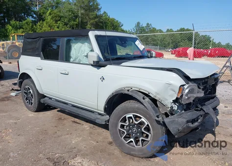 2022 Ford Bronco Outer Banks из США, поврежденный, VIN 1FMDE5BH2NLB27076